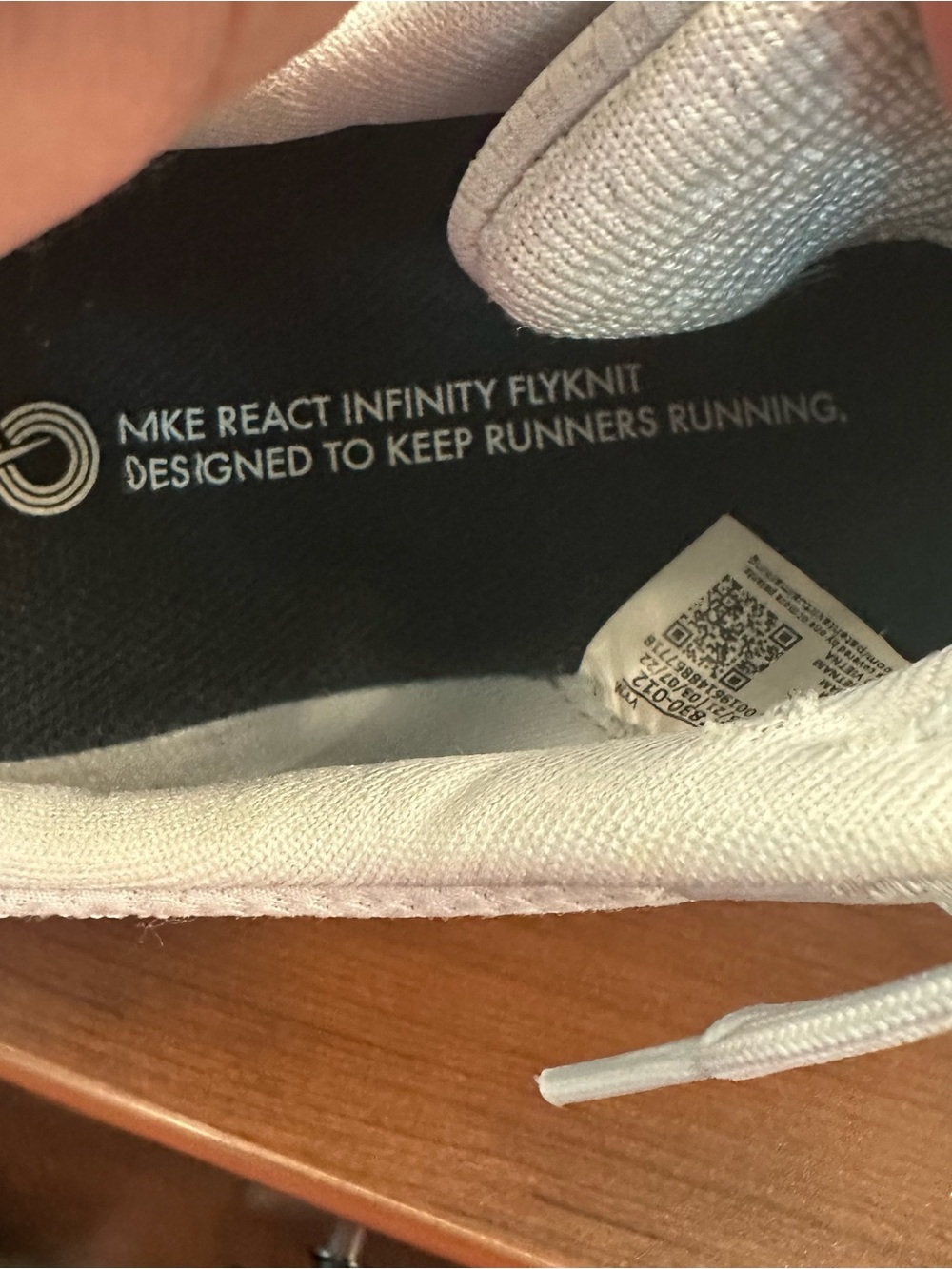 Nike React Flyknit 3 sneakers - women’s 10 - Picture 10 of 10